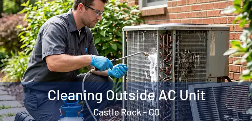 Cleaning Outside AC Unit Castle Rock - CO