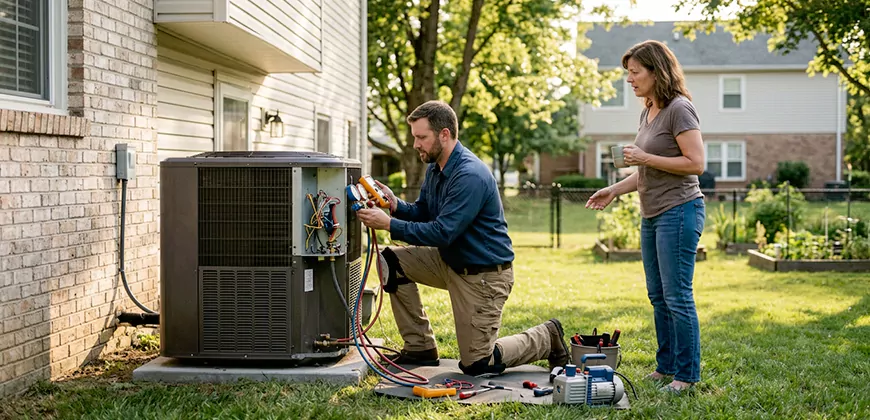 HVAC Replacement in Castle Rock
