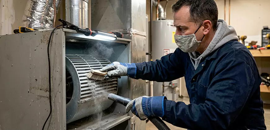 Commercial Vent Decontamination in Castle Rock