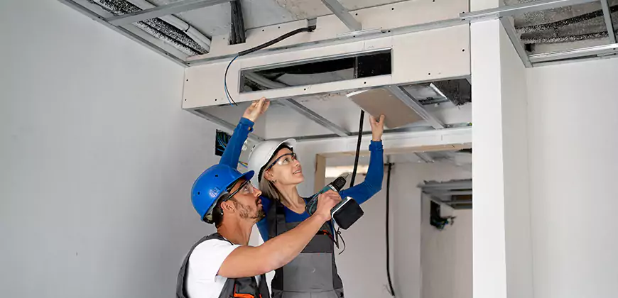 Duct Insulation and Condensation Repair in Castle Rock