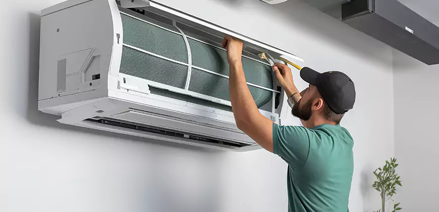 Bathroom and Small Space Ductless Installation in Castle Rock