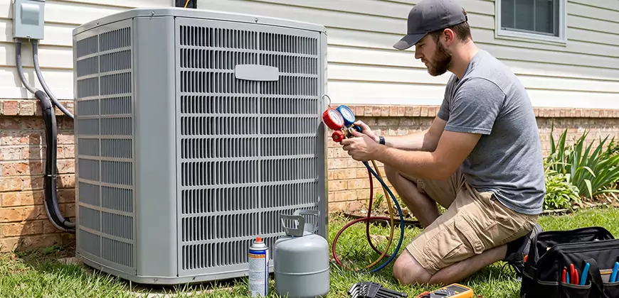 Emergency Air Conditioning Retrofit in Castle Rock