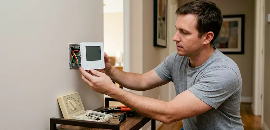 Heat Pump Thermostat Configuration in Castle Rock